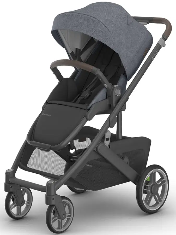 Коляска прогулочная UPPABaby CRUZ V3, серо-синий (Julian)