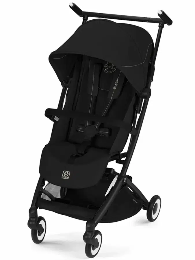 Коляска прогулочная Cybex Libelle BLK (2026), черный (magic black) с дождевиком и бампером