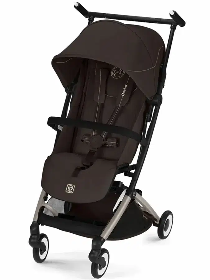 Коляска прогулочная Cybex Libelle TRE (2026), шоколадный (chocolate brown) с дождевиком и бампером