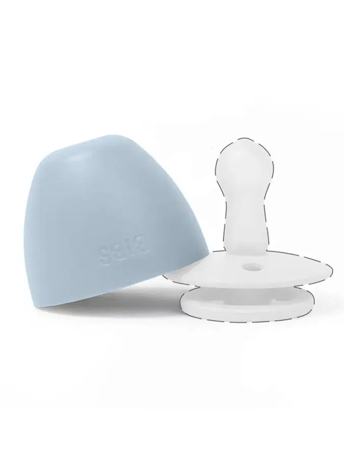 Колпачок BIBS защитный для пустышки – Голубой (Baby Blue) PC-55987