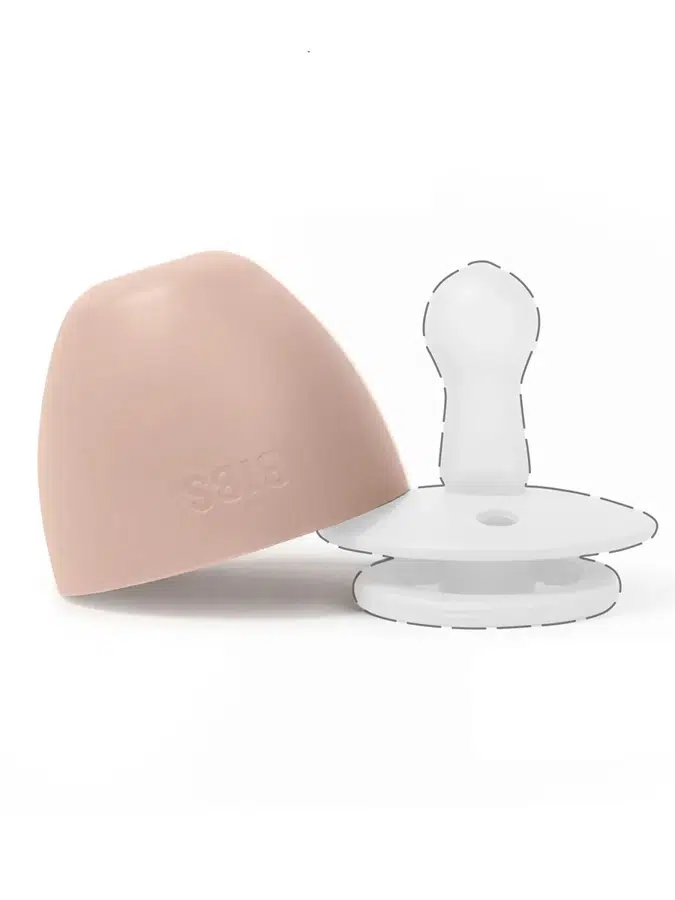 Колпачок BIBS защитный для пустышки – Розовый (Blush) PC-3032