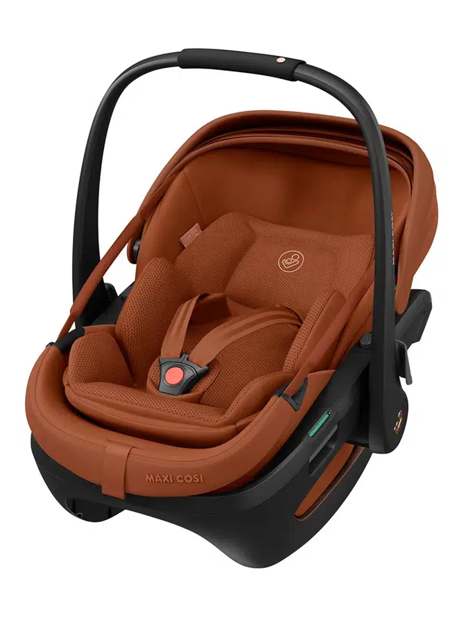 Автокресло 0+ Maxi-Cosi Coral Slide Pro, терракотовый (copper terra)