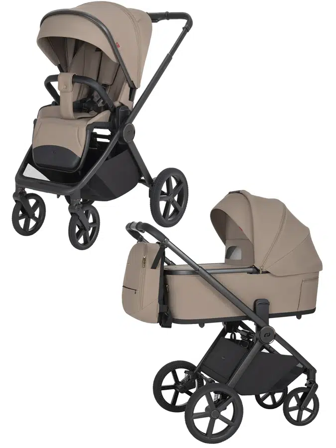 Коляска 2 в 1 Carrello Ultimo F CRL-6701, бежевый (acoustic beige)