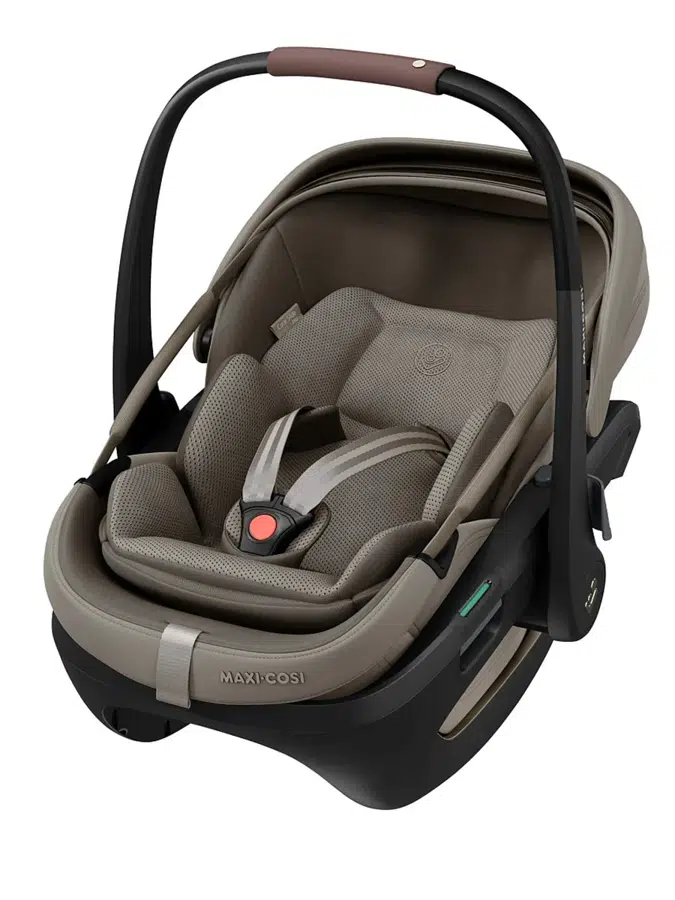 Автокресло 0+ Maxi-Cosi Coral Slide Pro, бежевый (oak truffle)