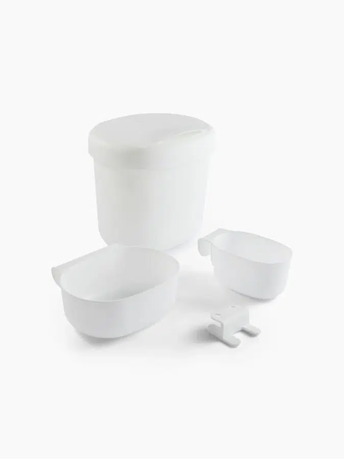 Набор органайзеров Happy Baby для детской кроватки белый (white) 40114
