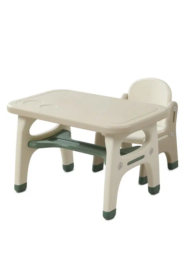 Стол со стульчиком UNIX Kids Dino Зеленый (Green) PTABLE1CHDINOGR